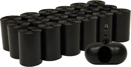 9" X 14.25" Made in USA Easy Open Poop Bags Dog Waste Bags, 18 Refill Rolls, 270 Bags